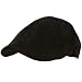 A-flex Summer Cotton 6 Panel Ivy Cabbie Hat Black L/XL