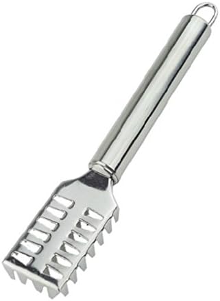 Runbu Stainless Steel Grip Handle Kitchen Fish Scale Scrapper Remover Scraping Tool