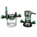 Hitachi KM12VC 2-1/4 Peak HP Variable Speed Fixed/Plunge Base Router Kit