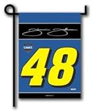 Jimmie Johnson Lowes #48 NASCAR Garden Flag