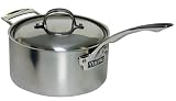 Viking 7-Ply Stainless 4-1/2-Quart Saucepan with Side Handle
