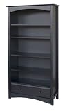 DaVinci Roxanne Bookcase in Ebony