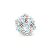 Chessex Speckled 16mm d20 Dice, Air with numbers