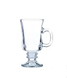 Libbey 8-Ounce Irish Coffee Mug, Box of 12, Clear