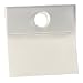 3M Hang Tab 1076 Clear, 2 in x 2 in, Conveniently Packaged (Pack of 50)