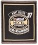 Kurt Busch #97 Nascar Nextel Cup Series "2004 Champion" Tapestry Afghan Throw Blanket from Simply Home