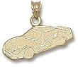 Driver Number 9 Car Charm/Pendant -14K/10K, Stainless Steel or Gold Plated