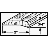 Thermwell Prods. Co. H234UF 6DI Oak Carpet Bar by 