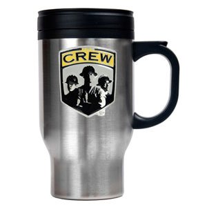 Columbus Crew MLS 16oz Stainless Steel Travel Mug