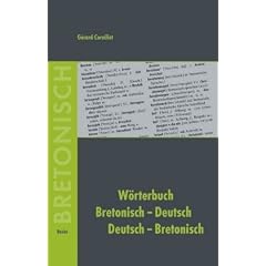 W�rterbuch Bretonisch-Deutsch / Deutsch-Bretonisch