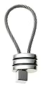 Sterling Silver Stratus Design Keychain by Zina