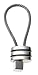 Sterling Silver Stratus Design Keychain by Zina