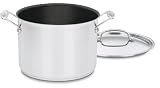 Cuisinart Chef's Classic Nonstick Stainless 8-Quart Stock Pot with Cover