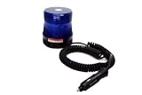 3 3/4 Blue Warning Strobe Light With Strong Magnetic Base
