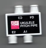 UKULELE PITCH PIPES Key of C - Soprano, Concert, Tenor
