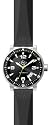 GV2 by Gevril Men's Stadium Automatic Stainless Steel Rubber Strap Watch #4001R