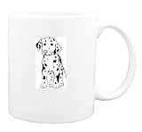 Mug with pup, pet, animal, dog, dalmatian, puppy
