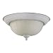 Quorum 3074-11-66 Decorative Ceiling Mount, Textured White Finish