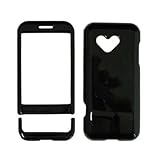 Black Snap-On Cover Hard Case Cell Phone Protector for HTC Dream G1 [Access ....