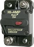 BLUE SEA SYSTEMS SURFACE MOUNT DC HIGH-AMPERE CIRCUIT BREAKERAmps: 40