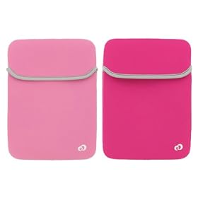 Assorted Colors - Triple Pocket Neorpene Sleeve Case with Compatible with Acer Aspire One 8.9