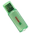 USB 2.0 512MB Portable Flash Drive (Translucent Green)