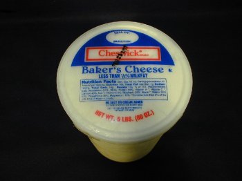 Bakers Cheese - 5 LB Tub by Cheese Express