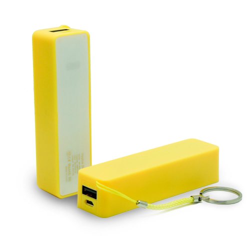 Hy+ スティック型 モバイルバッテリー 2600mAh iPhone5s対応、各種スマホ対応 HY-IP023 (イエロー)