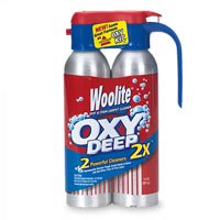 Woolite Spot & Stain Carpet Cleaner, OXY Deep, 2 Powerful Cleaners 2x 14 oz (397 g)
