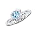 Sterling Silver Blue Topaz Ring