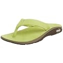Chaco Women's Leather Flip,Limeade,8 M