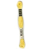 DMC Floss - 744 Pale Yellow