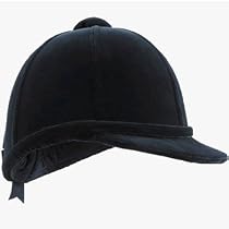 Charles Owen Beagler Show Hat, Black, 6 7/8