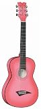 Dean PLAYJT Playmate 3/4 Size Student Acoustic Guitar, Pink Burst