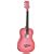 Dean PLAYJT Playmate 3/4 Size Student Acoustic Guitar, Pink Burst