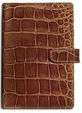 Filofax Alligator Cognac Personal Organizer - FF-936042