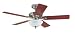 Hunter 22460 The Astoria Two-Light 52-Inch Five Blade Ceiling Fan, Brushed Nickel with Bowl