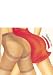  : Girdle Hip Up Sexy Lingerie Intimate Apparel with Control