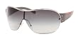 PRADA SPS 53GS 1BC5D1 SILVER GRAY FADED SUNGLASSES