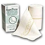 Surepress High Compression Bandage 4" x 3.2 Yards (51650947) Category: Bandages and Dressings