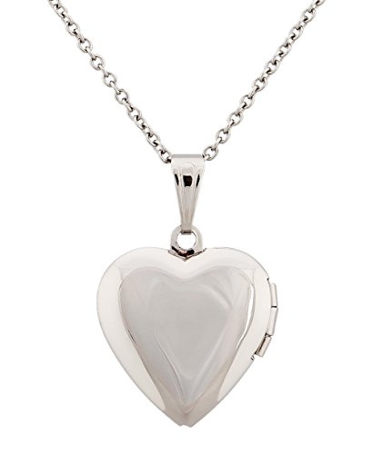Paialco heart shape photo picture locket clavicle neckl…