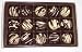 Scott's Cakes Dark and White Chocolate Truffles 1 Pound White Gourmet Box