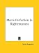 Book Man's Perfection In Righteousness