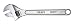 Jet CW-15 15-Inch Adjustable Angle Wrench