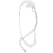 Belly Chain Silver Jewelry Gifts Max Length 41.25 inches (b217c)