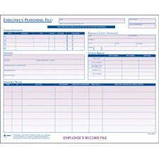 Personnel File Folder, 11 3/4" x 9 5/8" (ABF9287)