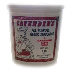 Cavender's All Purpose Greek Seasoning 5 lbs Tub