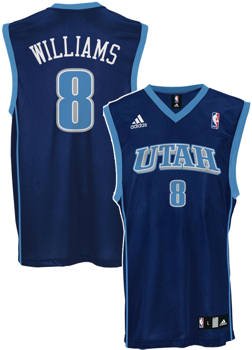Utah Jazz Deron Williams Replica Road Jersey