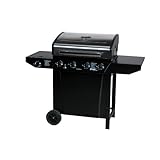 Char Broil T480 Four-Burner 48,000 BTU Gas Grill, with Sideburner