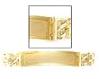 Men's 14k Yellow Gold Cuban Double Link Bracelet 8 1/2"